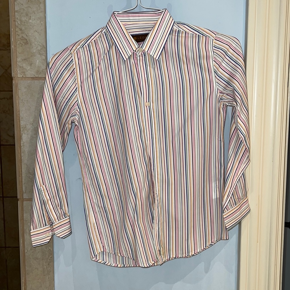 Le’on button down for boys, size 10y.